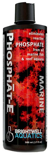 Brightwell Aquatics - Phosphat-E Liquid Phosphate Remover for all Marine Aquaria 500ml / 17oz