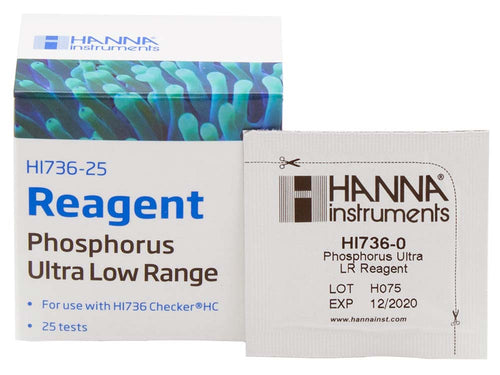 Hanna Instruments - Phosphate Ultra Low Range Reagents - 25 Tests