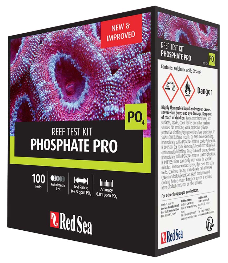 Red Sea - Phosphate/PO4 Pro Test Kit - 100 Tests