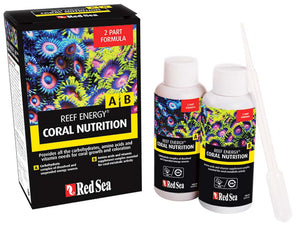 Red Sea - Reef Energy Coral Nutrition A & B 100mL - Intro Pack